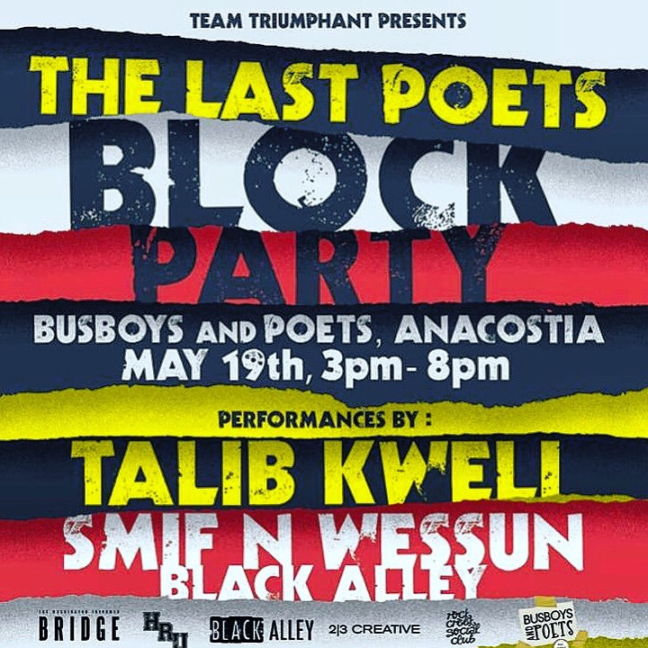 First Annual #TLPBlockParty to Honor Legendary Spoken Word Group ‘The Last Poets’ Goes Down This Weekend In D.C.!